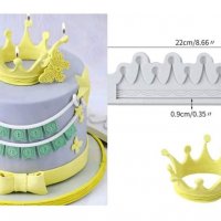 Силиконов молд корона , снимка 1 - Форми - 39015875