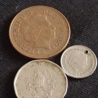 Лот монети от цял свят 9 броя Англия, Америка, Украйна за КОЛЕКЦИОНЕРИ 42657, снимка 9 - Нумизматика и бонистика - 43878360