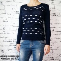 ЛИКВИДАЦИЯ!!! Дамски пуловер плетиво, снимка 1 - Блузи с дълъг ръкав и пуловери - 28022770