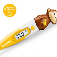 Термометър, Beurer BY 11 Monkey clinical thermometer, Contact-measurement technology,temperature ala, снимка 3 - Друга електроника - 38475528