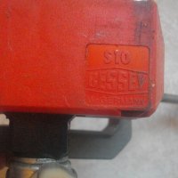 Дърводелско Менгеме-Старо Качество-WEST GERMANY-BESSEY S10-Отлично-Отваря 105 мм-Челюсти 90мм-Стяга, снимка 12 - Други инструменти - 43202898