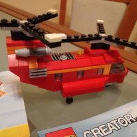 Конструктор Лего - модел LEGO Creator 3 в 1: 31003 - Red Rotors, снимка 4 - Конструктори - 38177779