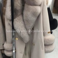 Дамски палта с подплата от вълна и естествен косъм от лисица /алпака/, снимка 14 - Палта, манта - 35510380