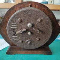 Ретро Английски Механичен Настолен Часовник Будилник Smith, снимка 2 - Антикварни и старинни предмети - 43502005
