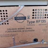 GRUNDIG RF 135 Радио, снимка 14 - Радиокасетофони, транзистори - 44137820