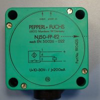 индуктивен изключвател PEPPERL+FUCSH NJ50-FP-E2 inductive sensor, снимка 7 - Резервни части за машини - 43862379
