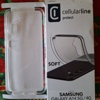 Калъф Cellularline Soft Samsung Galaxy A14 5G НОВ!, снимка 1 - Калъфи, кейсове - 44103970