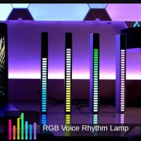 RGB светодиодна лента с гласово активирана ритъмна светлина, Модел LX9B, снимка 6 - Друга електроника - 36853559