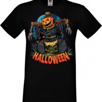 Мъжка тениска Halloween 02,Halloween,Хелоуин,Празник,Забавление,Изненада,Обичаи,, снимка 1 - Тениски - 38134429
