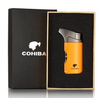 Запалка Cohiba кохиба с пънчер за пури, снимка 8 - Запалки - 42956121