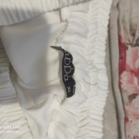 Бял комплект с блуза и панталон, снимка 8 - Комплекти - 39193883