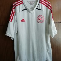 Denmark Adidas оригинална тениска футболна фланелка Дания L, снимка 1 - Тениски - 37699743