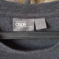 ASOS НОВИ Longline T-Shirt-Черно-сива мъжка блуза, снимка 4 - Блузи - 27526213