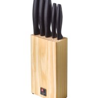 Комплект ножове 5 бр. на дървена стойка Urban - Richarson Sheffield, снимка 5 - Други - 43953822