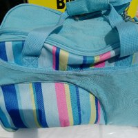 Чанта хладилна текстилна синя к-т с прибори за 4 човека Farh, снимка 2 - Хладилни чанти - 28865818