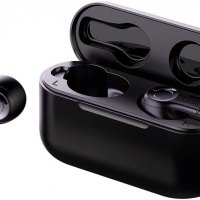 Нови безжични слушалки Bluetooth 5.0 водоустойчиви спортни с кутия за зареждане, снимка 1 - Bluetooth слушалки - 33681069