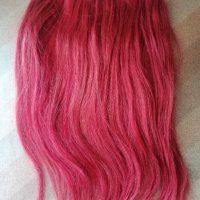 Червени екстеншани богати , качествени , впечатляващи. , снимка 5 - Аксесоари за коса - 38385338
