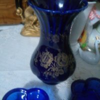 Винтидж порцеланова ваза с купички, снимка 3 - Декорация за дома - 34862404