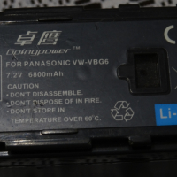 Батерия за видеокамера Panasonic, снимка 1 - Батерии, зарядни - 44928010