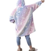 Детско светещо меко одеяло с ръкави, снимка 8 - Спално бельо и завивки - 42974036