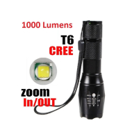 X6-902 CREE LED фенер с презареждаща акумулаторна батерия, снимка 3 - Прожектори - 44907790