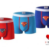 Комплект от 3 памучни боксерки "SUPERMAN" 