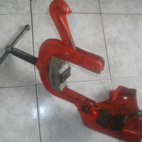 RIDGID №25-Голямо Тръбно Менгеме-1/8-4 инча-Оригинално САЩ-13 кг-135 мм Захват-РИДГИД, снимка 13 - Други инструменти - 37345014