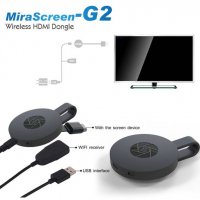 Безжичен CHROMECAST G2 за свързване на телефон, таблет, лаптоп към телевизор HDMI, снимка 4 - Друга електроника - 27296955