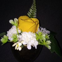 Декорация - цветен букет, снимка 5 - Изкуствени цветя - 39926407
