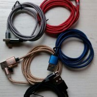 Магнитен кабел  1м 2м 3м, снимка 1 - USB кабели - 21987817