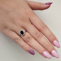 Нежни дамски пръстени с камък, снимка 9 - Пръстени - 40360536