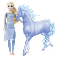 Кукла Disney Princess - Замръзналото кралство: Комплект Елза и Нок HLW58, снимка 2 - Кукли - 43251887