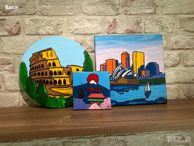 Картини- ръчно рисувани, снимка 1