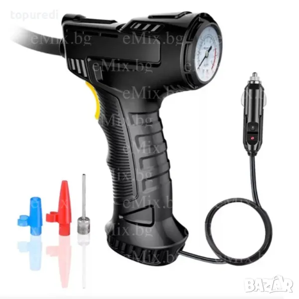 Въздушен компресор пистолет, 10BAR, 12V, снимка 1