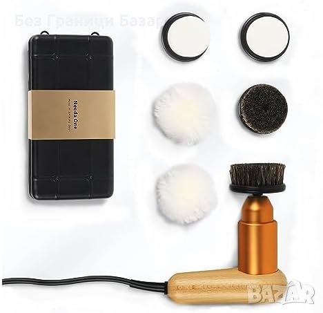 Нова 75W Електрическа Машина за Обувки - Бързо Полиране и Почистване, снимка 1