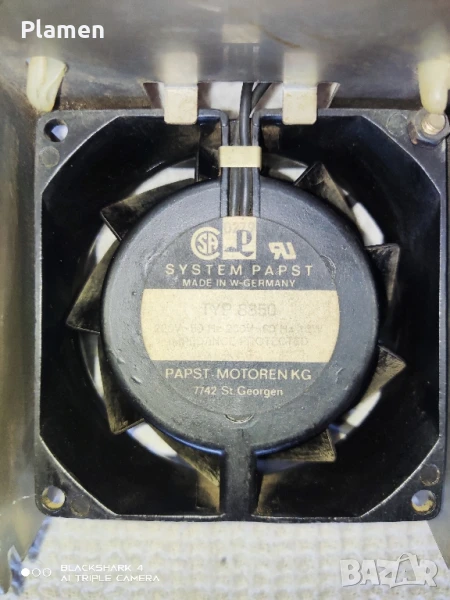 Вентилатор Papst typ 8850, снимка 1