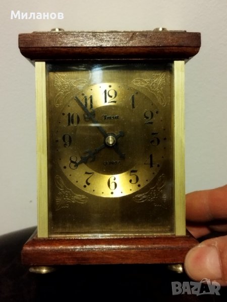 Стар настолен часовник,жокер, снимка 1