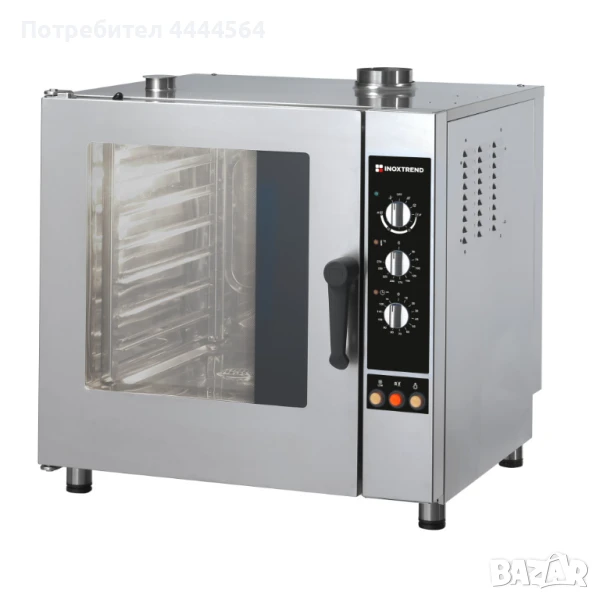 Механичен газов конвектомат с пара – 7 нива GN 1/1, снимка 1