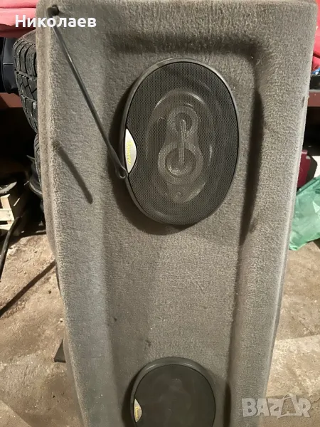 Задна кора с колони за VW Polo 96г, снимка 1