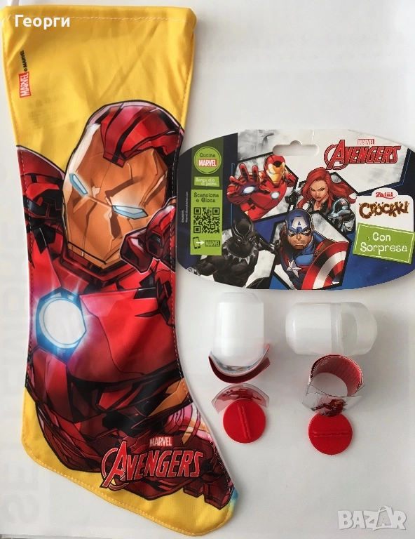 Чорапче ZAINI Marvel Avengers от Италия., снимка 1