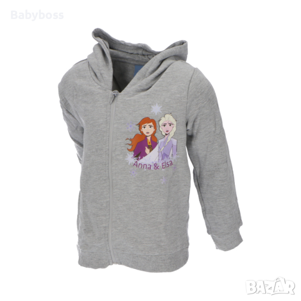 Суичер за момиче с Елза и Анна Frozen, снимка 1