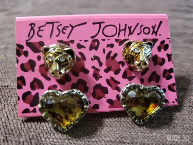Комплект обеци Betsey Johnson , снимка 1