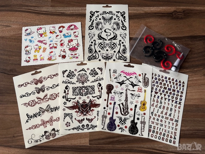 Лот флешове и ваденки татуси , снимка 1