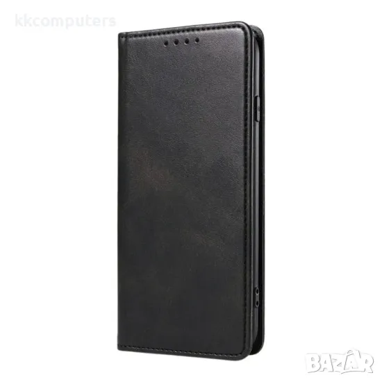 Калъф тефтер флип bSmart Magnetic Book страничен, За Xiaomi Redmi Note 14 Pro 4G, Черен, снимка 1