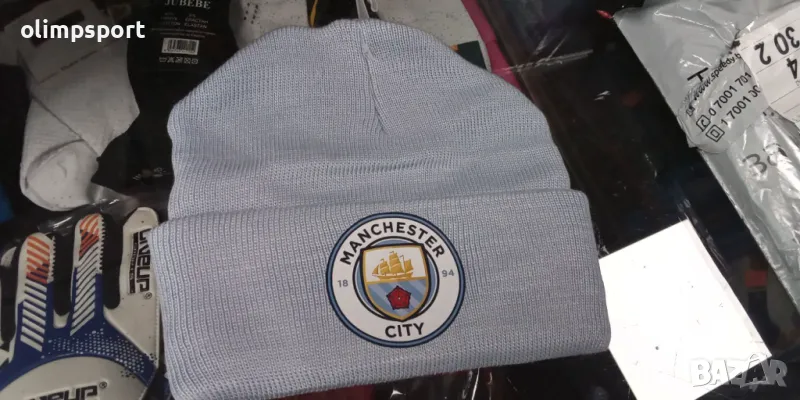 плетена шапка Manchester city нова универсален размер, снимка 1
