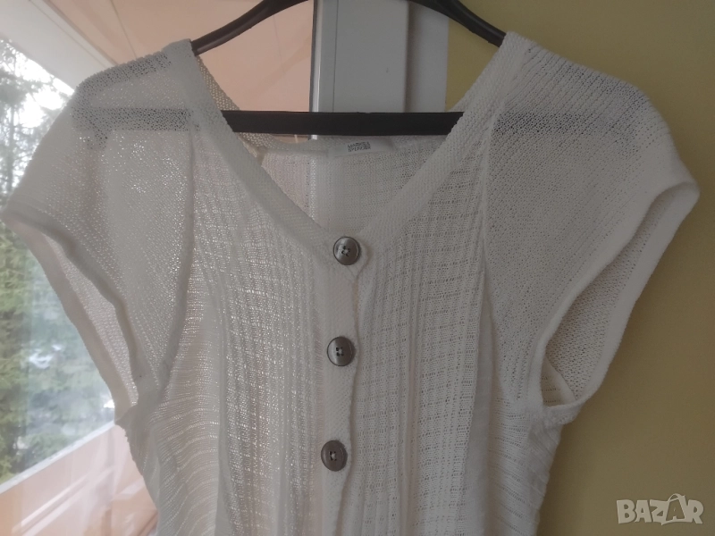 Marks & Spencer  - оригинална бяла жилетка, снимка 1