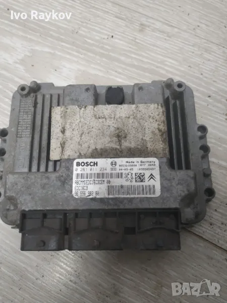Компютър двигател за Peugeot 307, 1.6 HDi, 0281011234, 9655698280, 0 281 011 234, 96 556, снимка 1