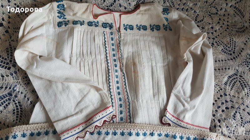 Автентична риза от народна носия, снимка 1