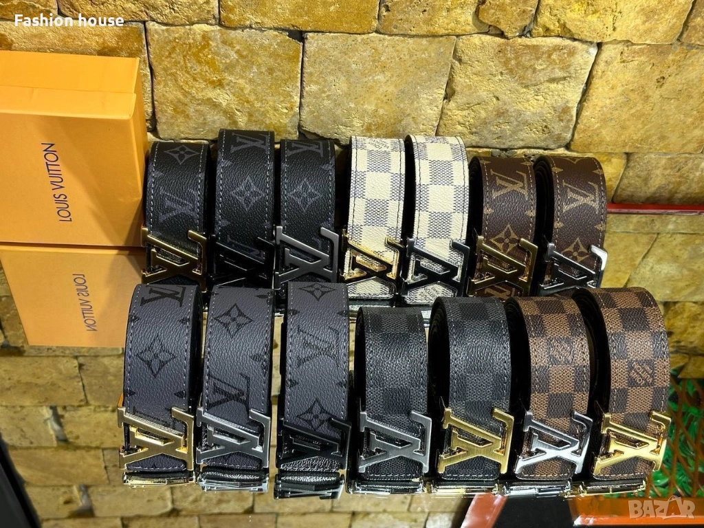 Louis Vuitton коан естествена кожа с кутия, снимка 1