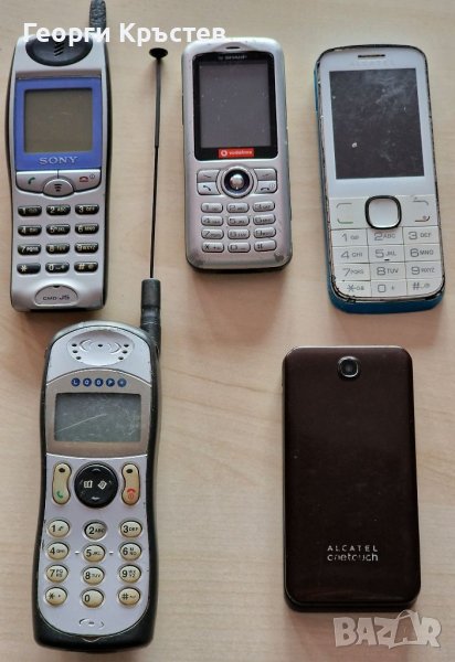 Alcatel OT2005 и OT2012, Mitsubishi MT140, Sharp GX15 и Sony J5 - за ремонт, снимка 1
